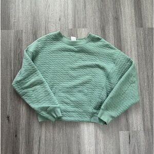 All in Motion Quilted Pullover